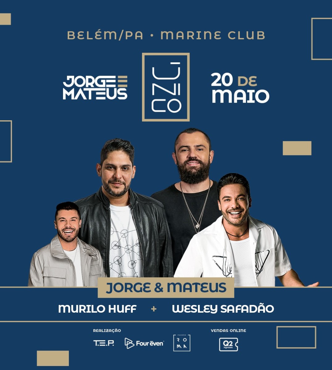 Belém volta a ser palco de mais um espetáculo Único. - Jorge & Mateus ...